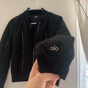Alo yoga bomber jacket
